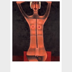 Pocztówka – Jerzy Nowosielski, Akt w czepku