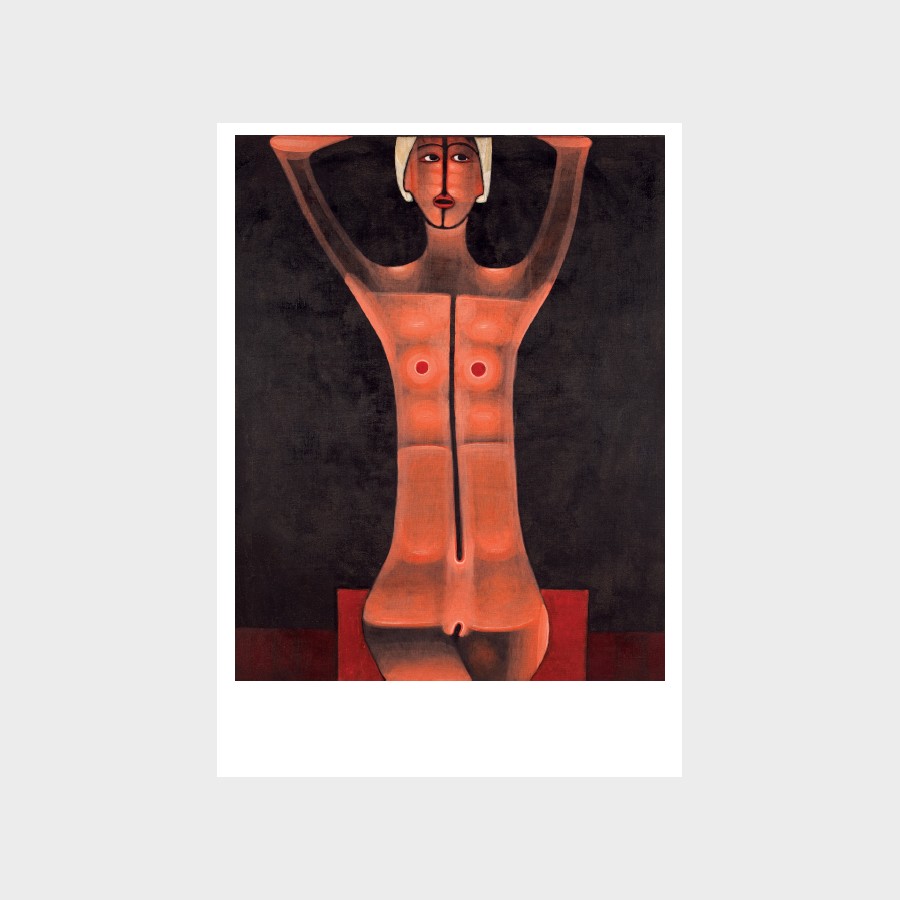 Pocztówka – Jerzy Nowosielski, Akt w czepku