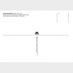 Pocztówka – Jerzy Nowosielski, Półakt czarny