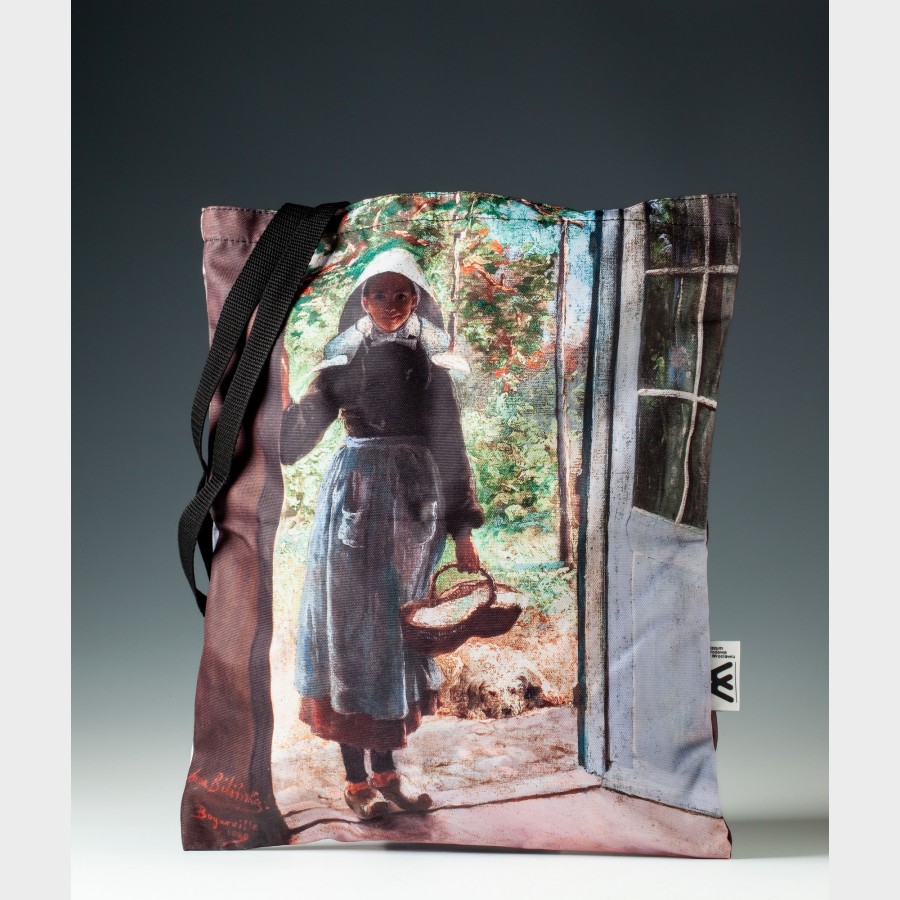 Torba z nadrukiem – Anna Bilińska, Bretonka na progu domu