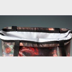 Torba z nadrukiem – Artysta nieznany, Śmierć kosząca kwiaty