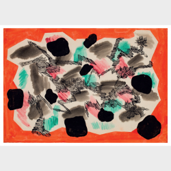 Pocztówka – Marek Oberländer, Kompozycja barwna