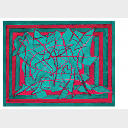 Pocztówka – Marek Oberländer, Kompozycja barwna