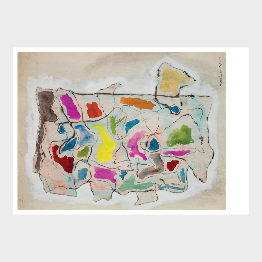 Pocztówka – Marek Oberländer, Kompozycja, 1966–1967