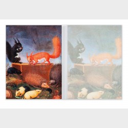 Notes z kartkami samoprzylepnymi – Ernst Wilhelm Bernhardi, Zwierzęta w pejzażu