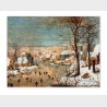 Notes z kartkami samoprzylepnymi – Pieter Brueghel młodszy (pracownia) Pejzaż zimowy z łyżwiarzami i pułapką na ptaki