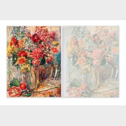 Notes z kartkami samoprzylepnymi – Clara Sachs, Kwiaty