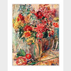 Notes z kartkami samoprzylepnymi – Clara Sachs, Kwiaty