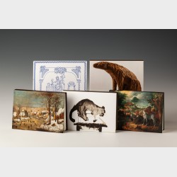 Notes A6 – Julius Johann Wilhelm Birth, Kwiaty i formy dekoracyjne