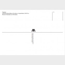 Pocztówka – Pingwiny, Królewska Manufaktura Porcelany w Kopenhadze