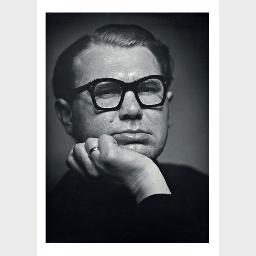 Pocztówka – Zdzisław Beksiński, Autoportret