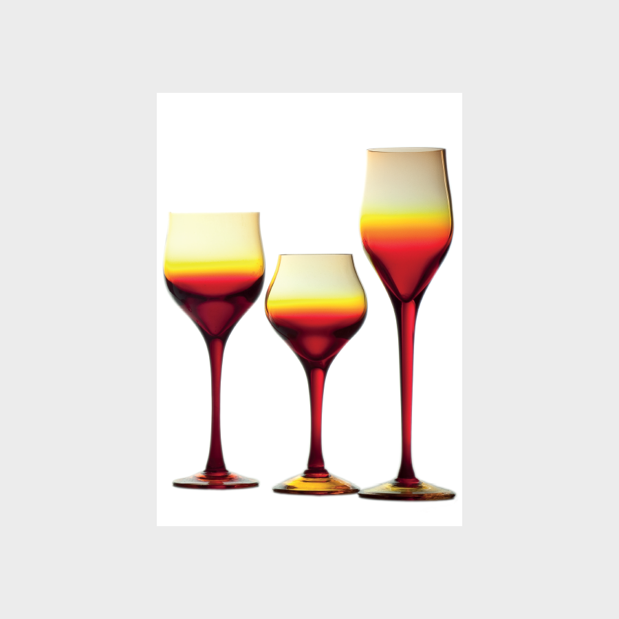 Pocztówka – Zbigniew Horbowy, Kieliszki, l. 80 XX w.