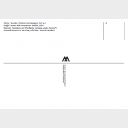 Pocztówka – Zbroja rycerska z hełmem turniejowym