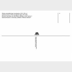 Pocztówka – Zbroja samurajska typu tosei gusoku