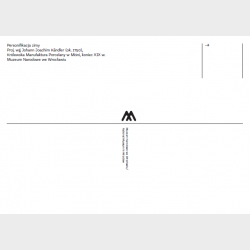 Pocztówka – Personifikacja zimy, Proj. wg Johann Joachim Kändler