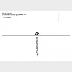 Pocztówka – Izabela Chamczyk, 03 z cyklu Toxic malarstwo performatywne