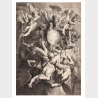 Pocztówka – Lucas de Vorsterman I wg Petera Paula Rubensa, STRĄCENIE LUCYFERA I ZBUNTOWANYCH ANIOŁÓW DO PIEKŁA