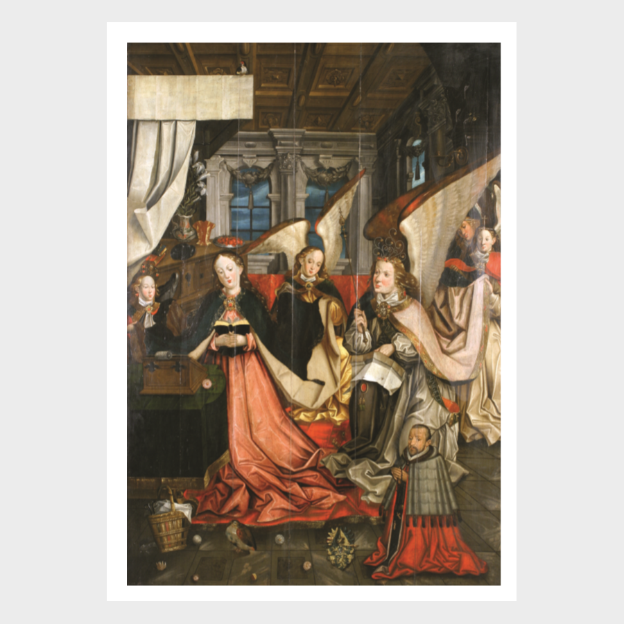 Pocztówka – Matthias Heintze, Zwiastowanie