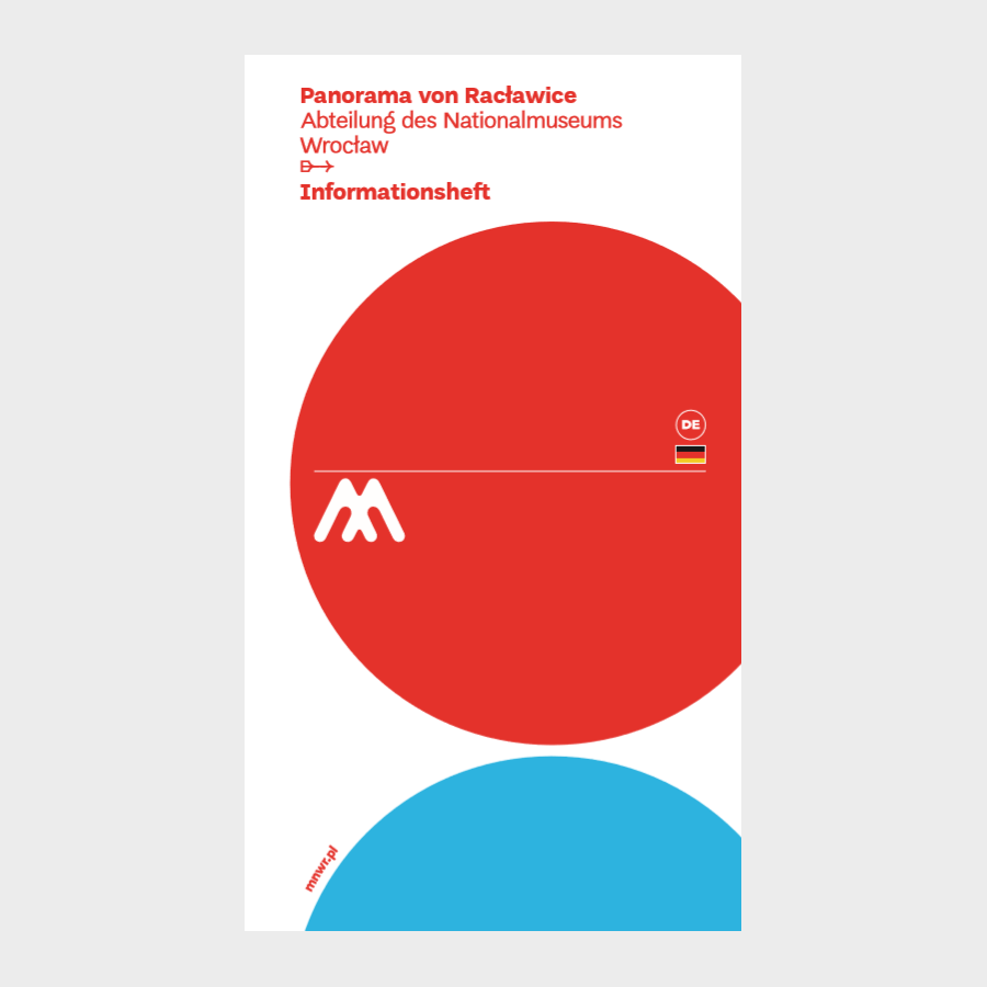 Informationsheft – Panorama von Racławice Abteilung des Nationalmuseums Wrocław